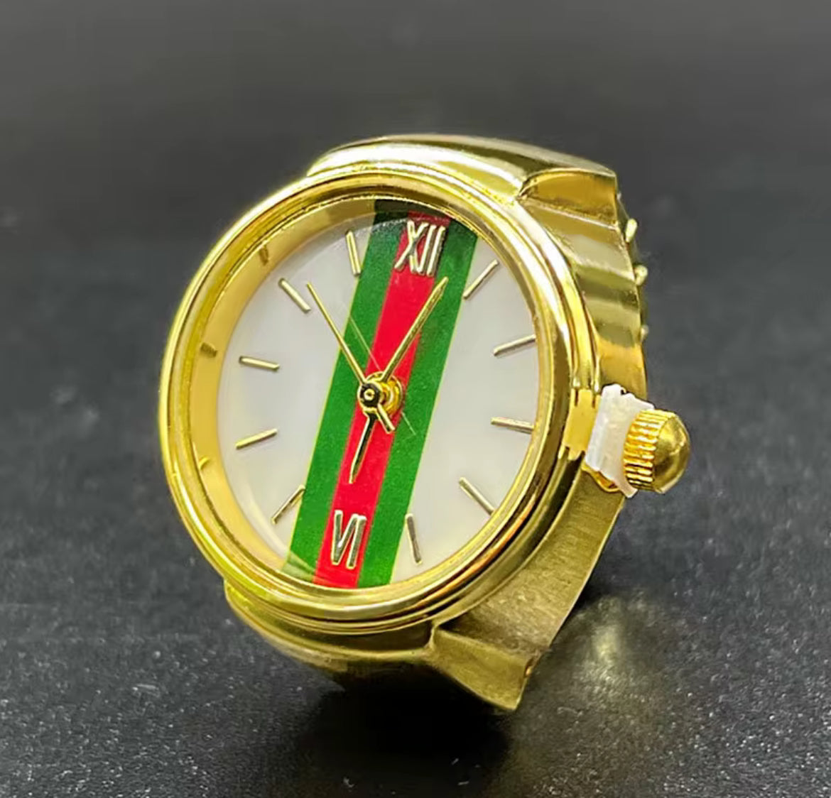NJC Gold Ring Watch