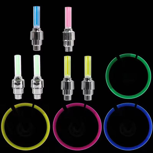 GREEN Bike Wheel Lights
